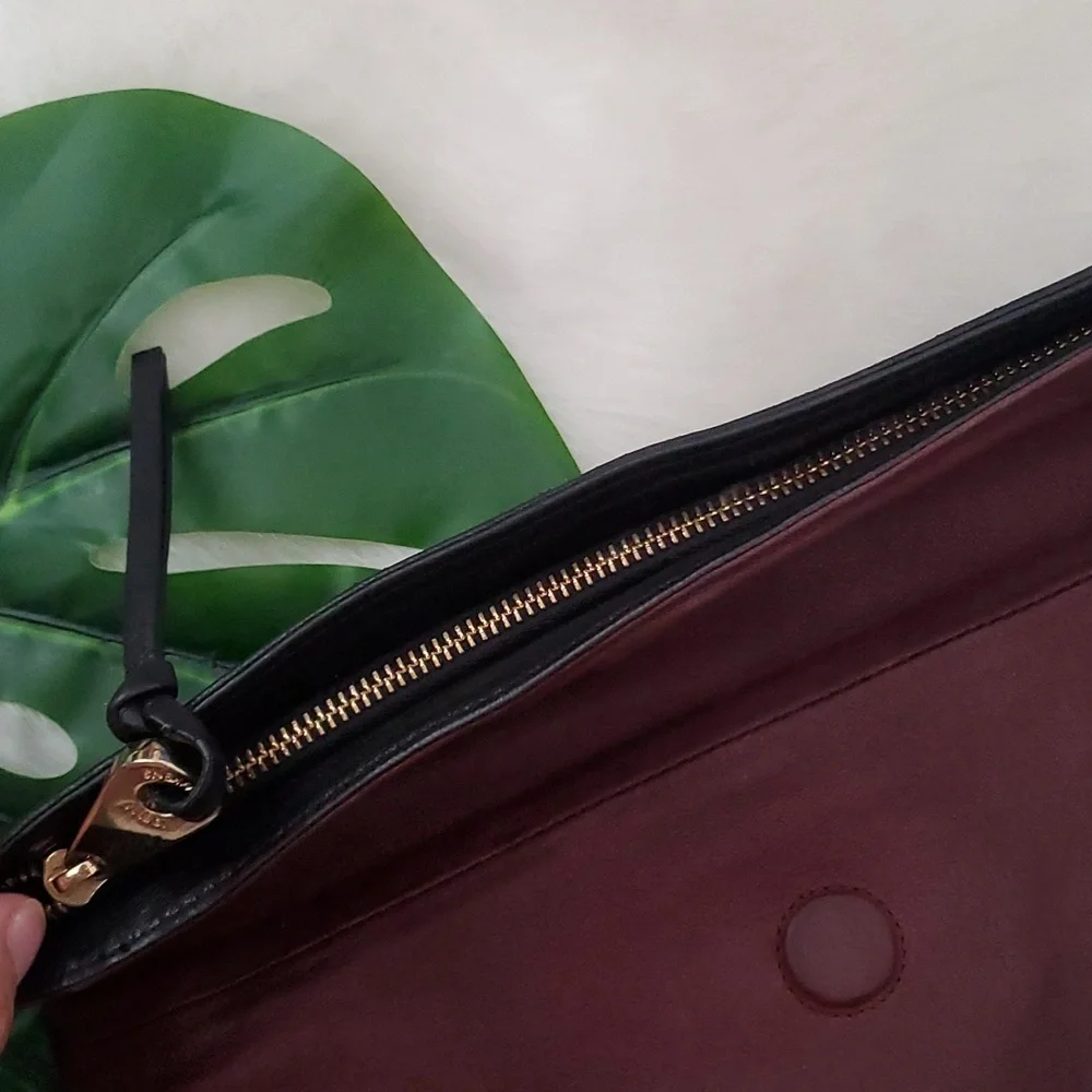 Joelle Hawkens Leather Clutch